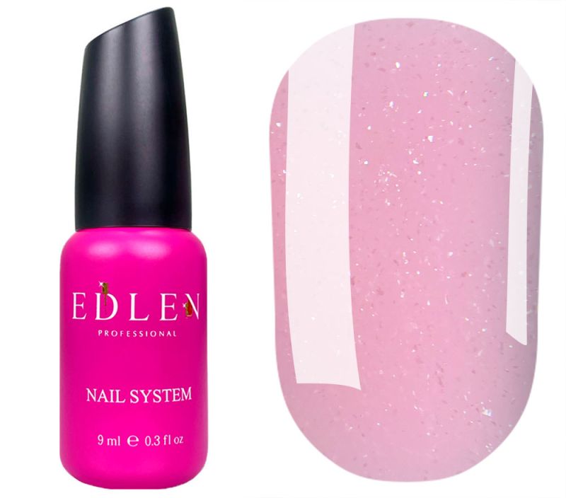 Edlen Nail base Cover base Opal 63 (light pink with opal shimmer), 9 ml