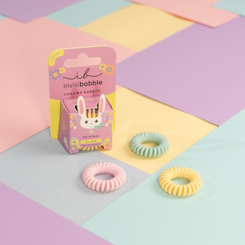 Invisibobble Резинка-браслет для волос ORIGINAL Easter Chasing Rabbits