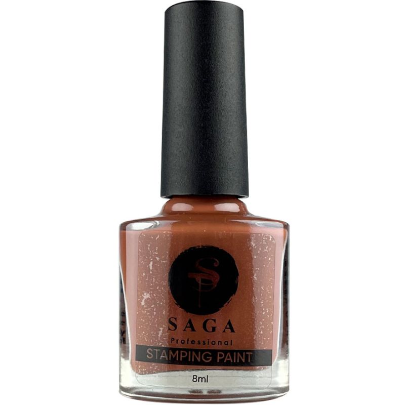 SAGA professional farba varnish for stamping 26 brown, 8 ml