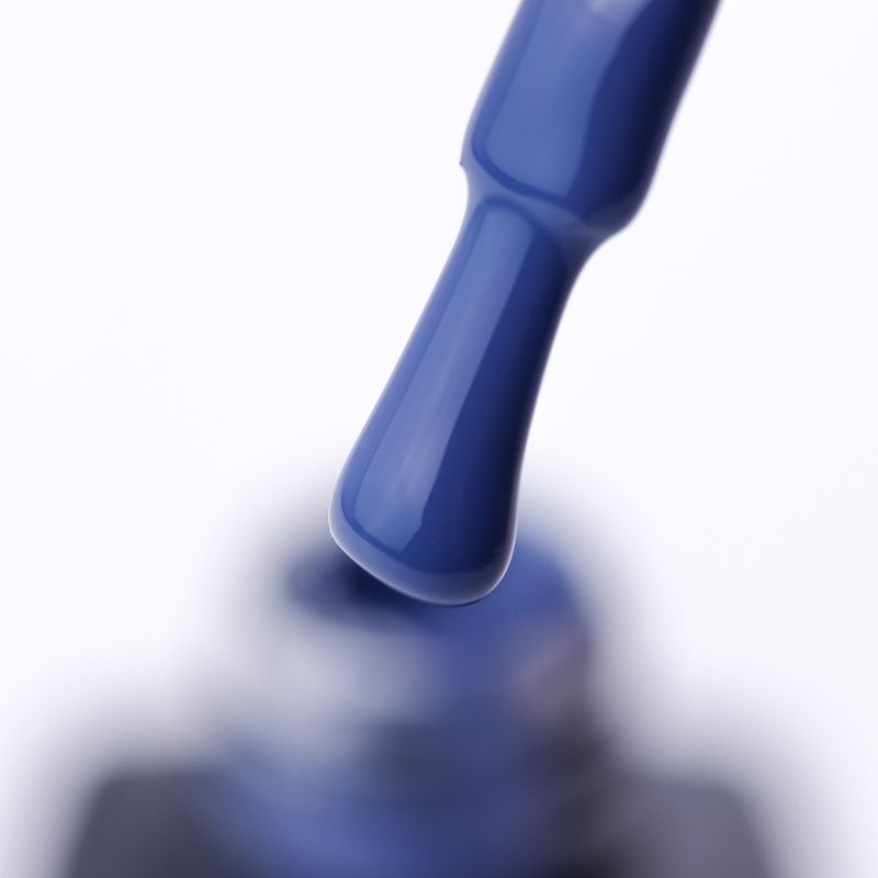 Kira Nails gel-varnish No. 161 (dark blue-azure, enamel), 6 ml