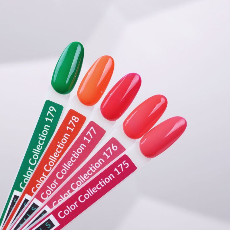 Гель-лак Kira Nails №175 (полуничний сорбет, емаль), 6 мл
