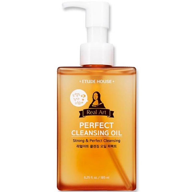ETUDE HOUSE Real Art Perfect Cleansing Oil - hydrophilic oil for sensitive skin, 185 ml