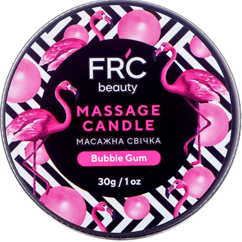 FRC Beauty Massage candle Bubble (melon-kiwi), 30 g