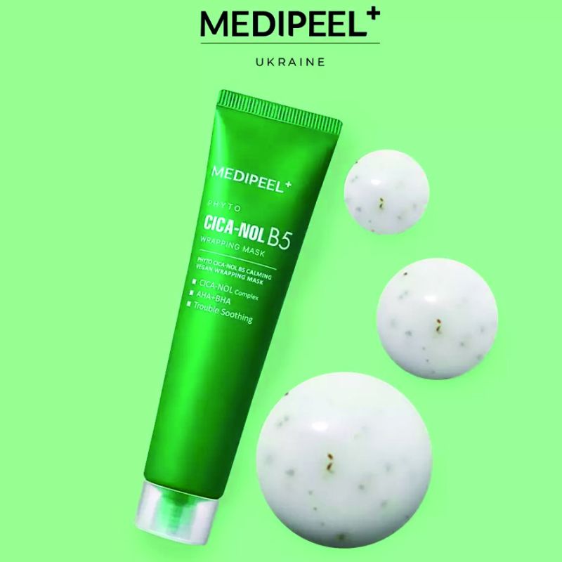MEDI-PEEL Film mask with a calming effect for the face Phyto Cica-Nol B5 Calming Vegan Wrapping Mask, 70 ml