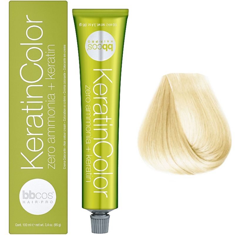 Bbcos Keratin Color Cream hair dye 11/0 blond very light, 100 ml