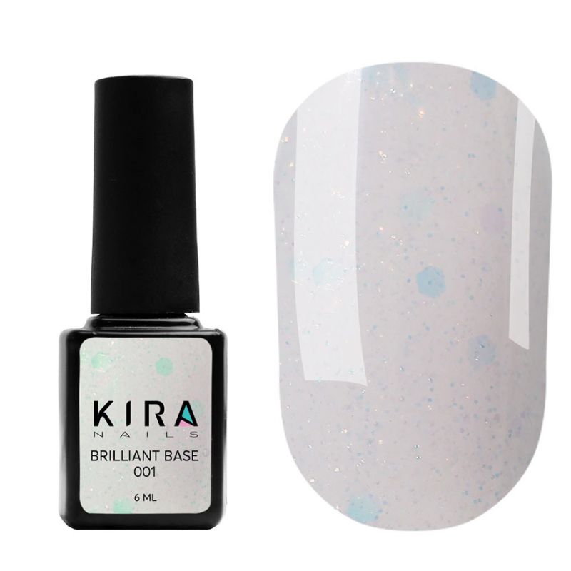 Kira Nails Brilliant Base 001, 6 ml