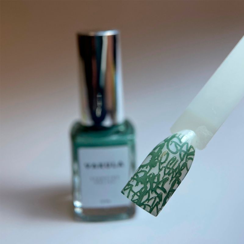 Vakula Nails Лак для стемпінгу №08 хакі