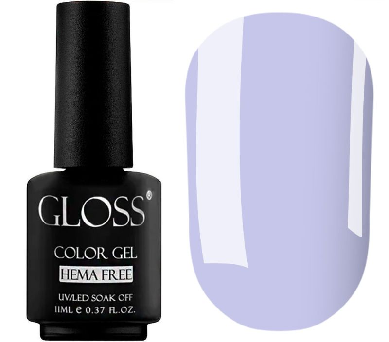 Гель-лак GLOSS Hema Free Iris Blue, 11 мл
