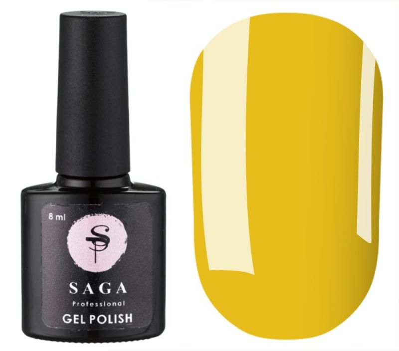 SAGA professional tropical BASE з пензликом 5 (жовтий, неоновий), 9 мл