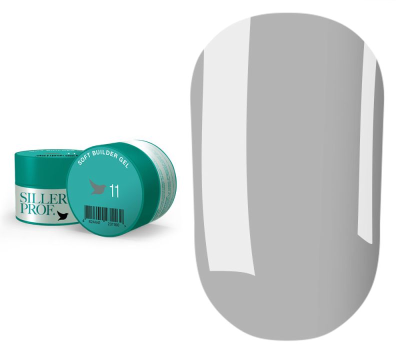 Siller гель для ногтей Soft Builder Gel №0011, 15 мл