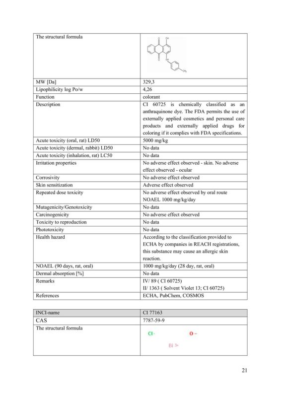 EC certificate MOON