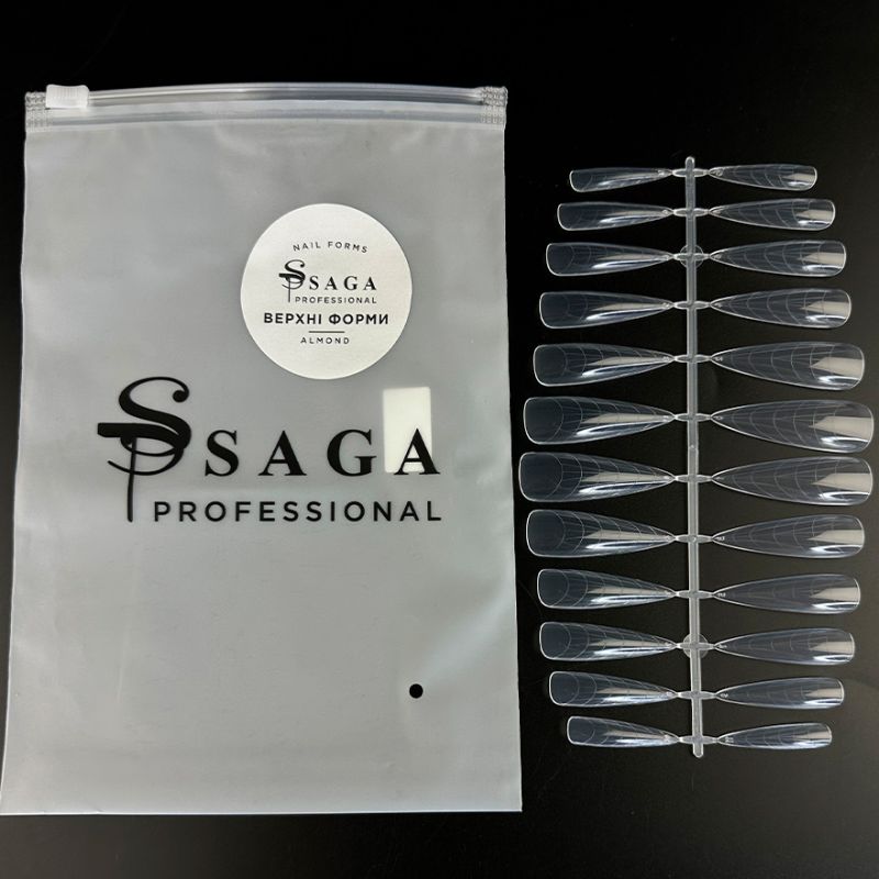 SAGA professional Верхние формы Almond, 24 шт