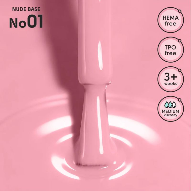 Shelly База камуфлирующая 01 Nude Base, 12 мл