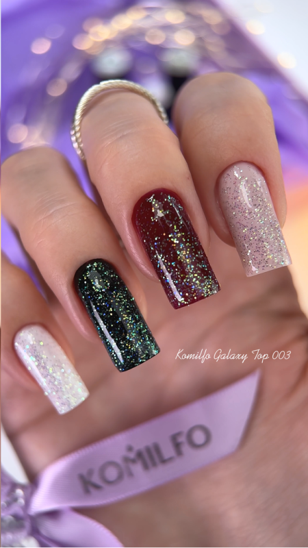Komilfo Top for nails Galaxy Top 003, 8 ml