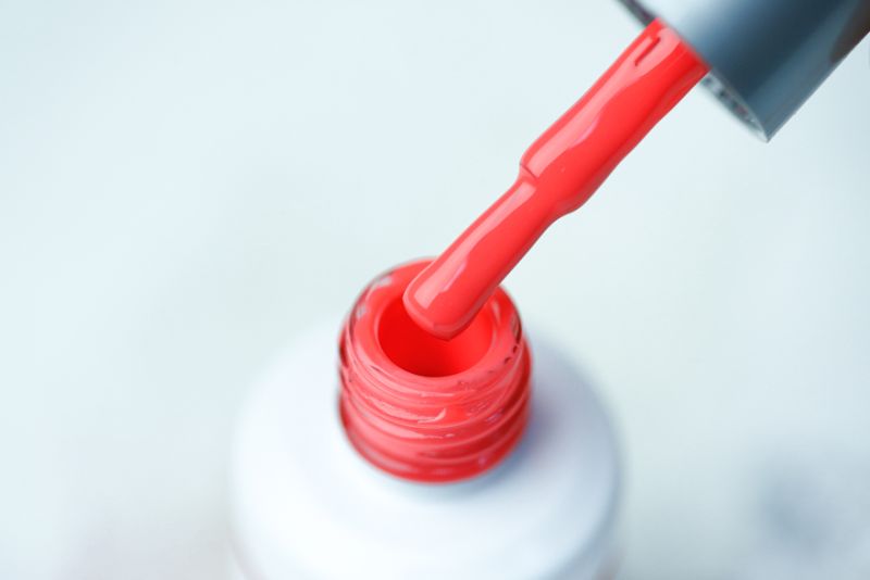 Atica Amnesia GPM67 gel-varnish (poisonous coral, neon), 7.5 ml