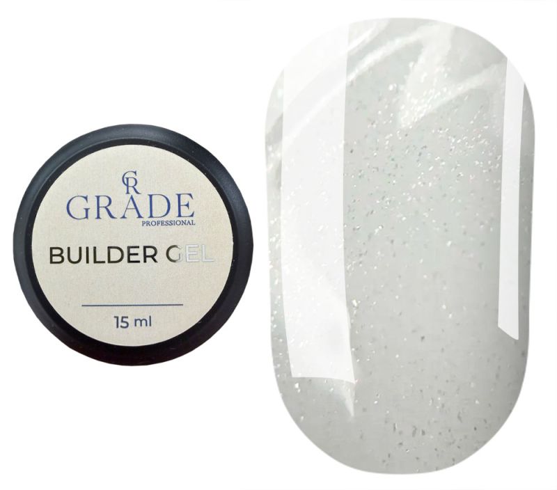 Grade Гель для нігтів Builder gel shine 01, 15 мл