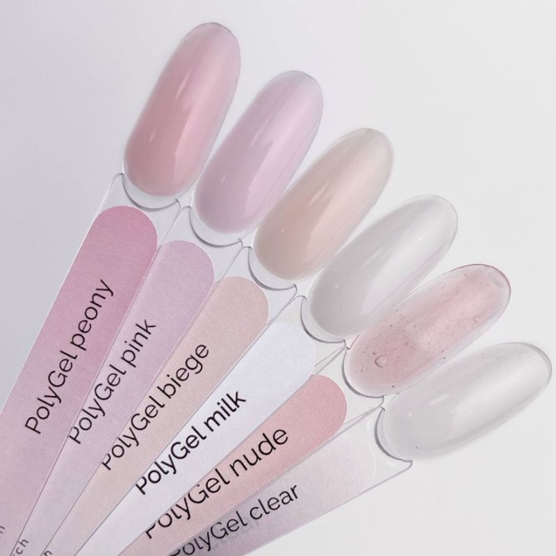 Touch Полигель для ногтей Polygel Nude, 30 мл