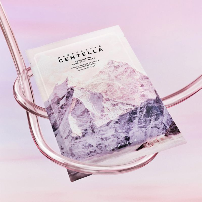 SKIN1004 Маска тканевая очищающая для сужения пор Madagascar Centella Poremizing Clarifying Mask, 25 г