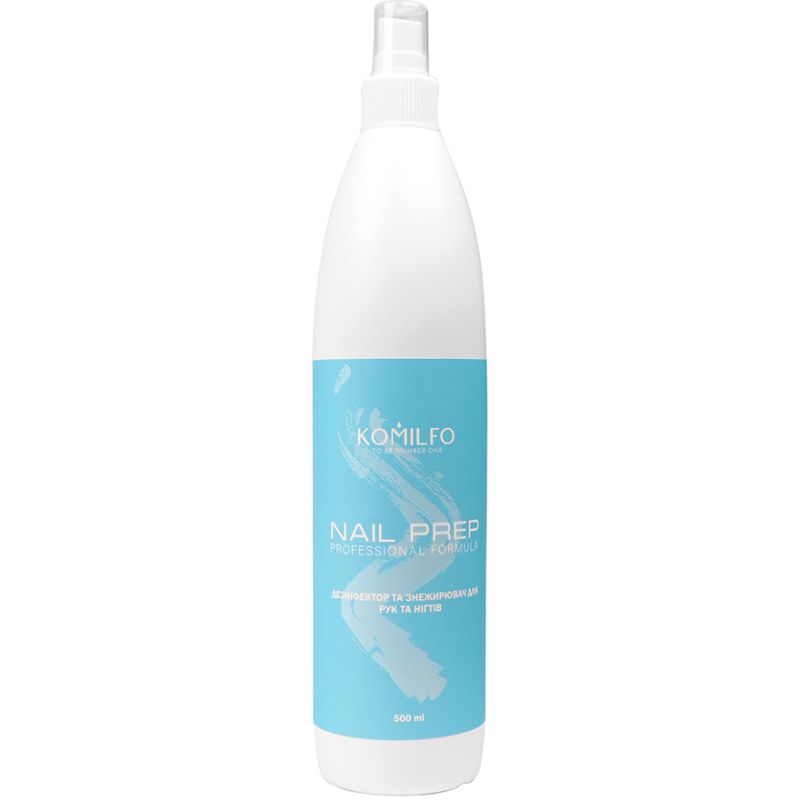 Komilfo Nail Prep - disinfectant and degreaser for nails, 500 ml