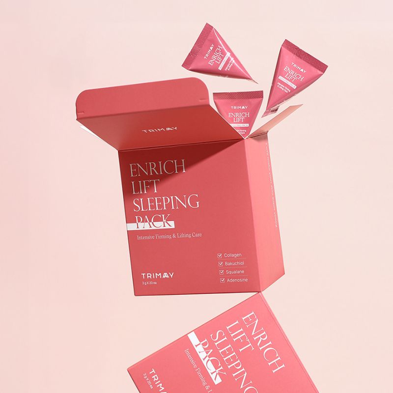 TRIMAY Enrich-lift Sleeping Pack night face lifting mask with squalane, 3 g