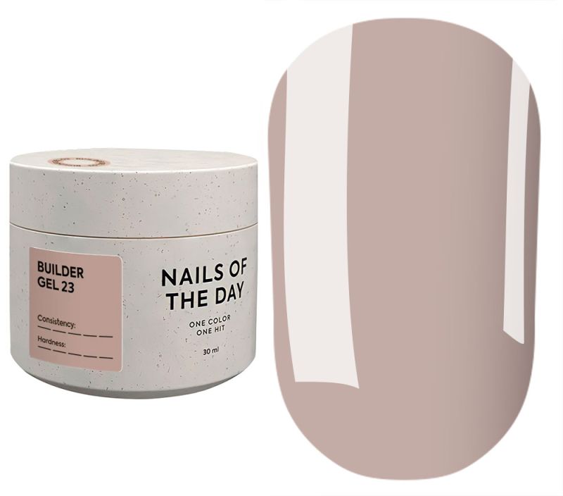 Nails Of The Day Гель для нігтів Builder gel 23, 30 мл