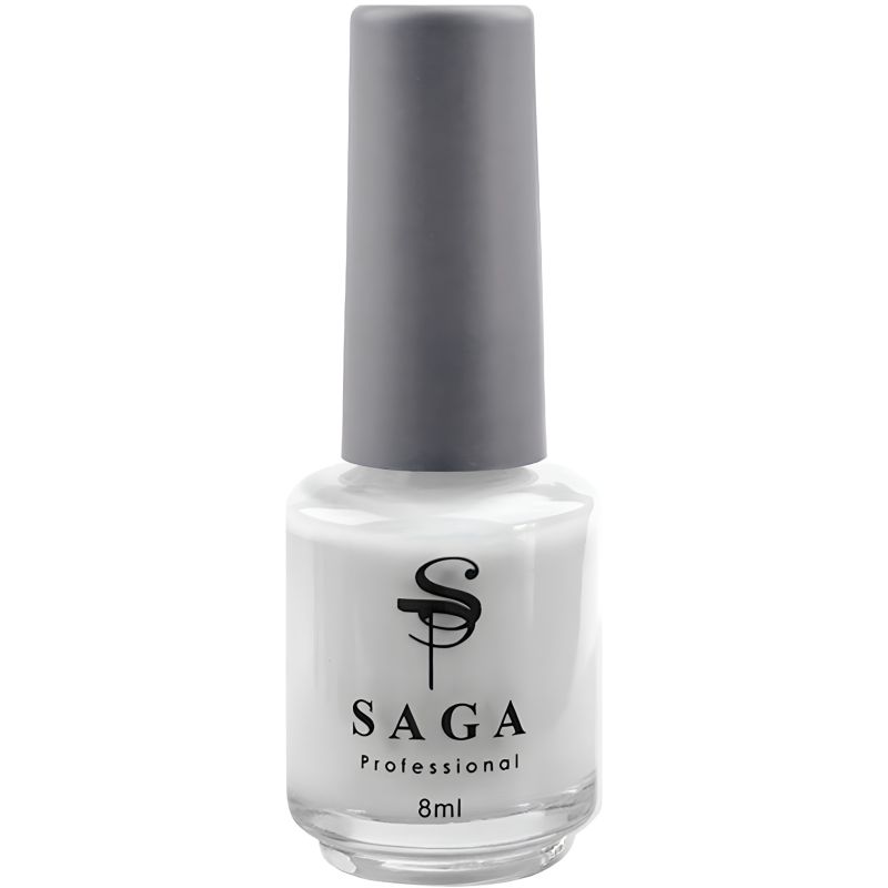 SAGA professional varnish for stamping with sticky layer 02 white, 8 ml