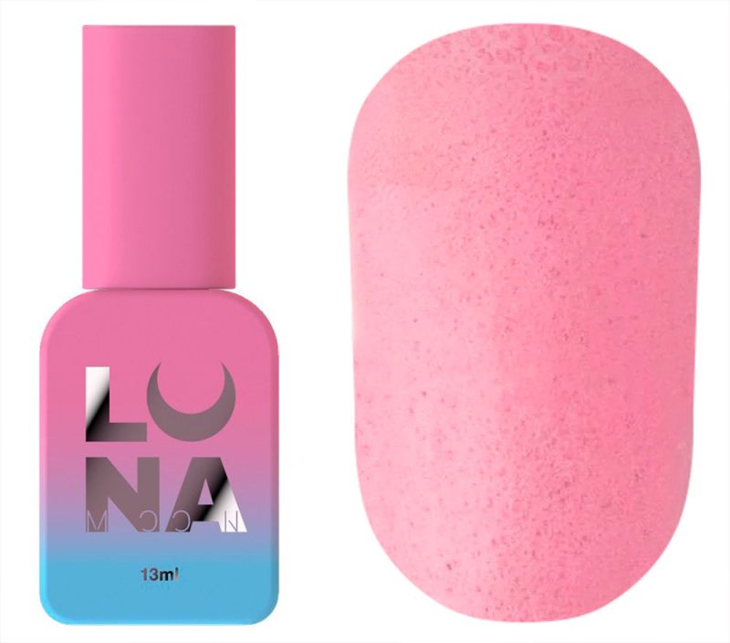 УЦІНКА до 06.2026 LUNA Топ для гель-лаку без липкого шару Top Matte Sand Peach Pink, 13 мл