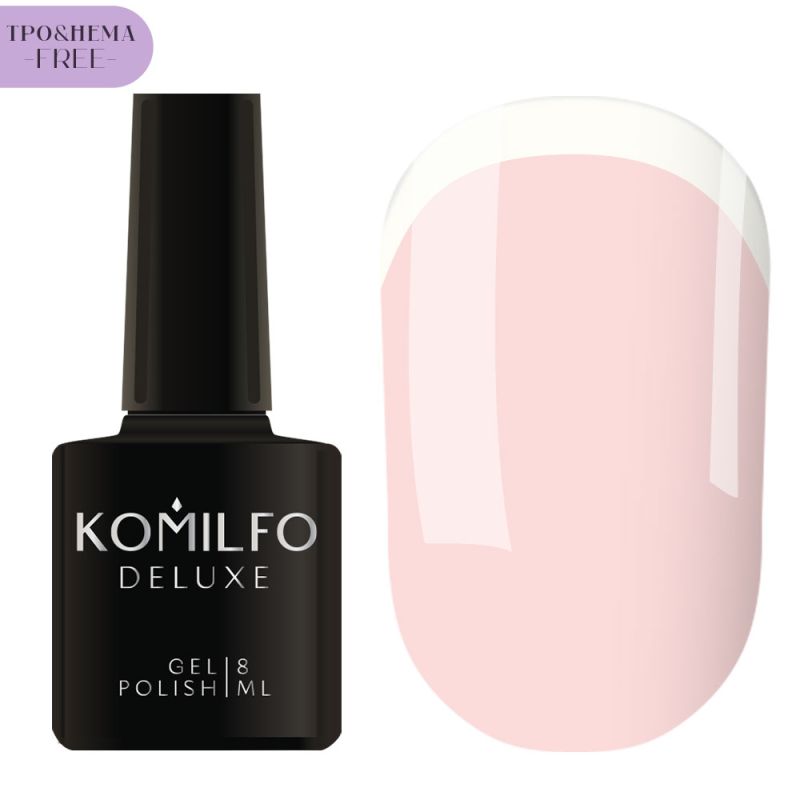 Gel varnish Komilfo DeLuxe Termo C003 (light brown, when heated - bright light green), 8 ml