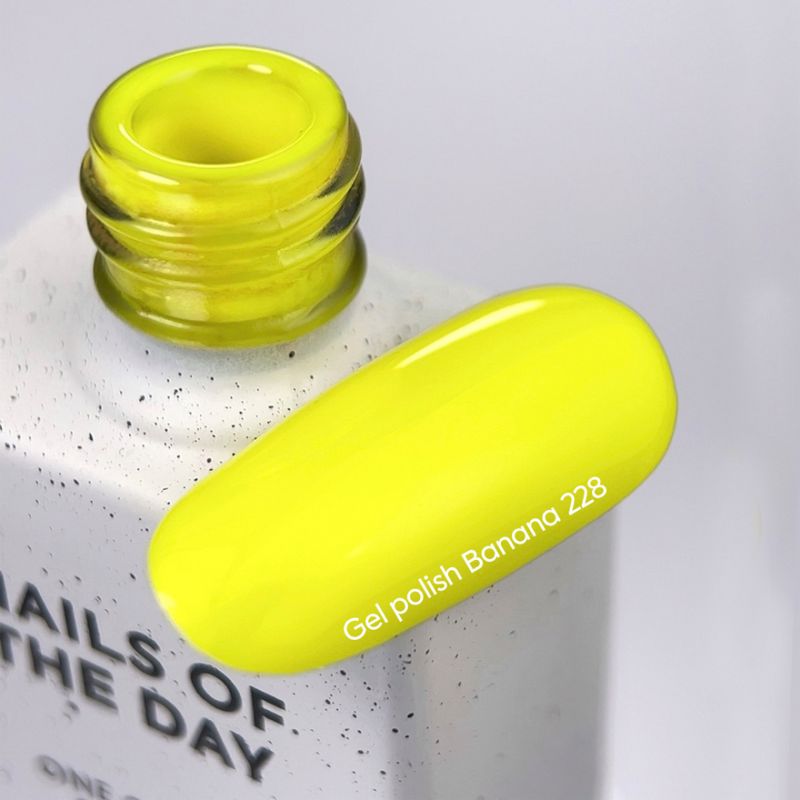 Nails Of The Day Гель-лак для нігтів Summer Banana, 10 мл