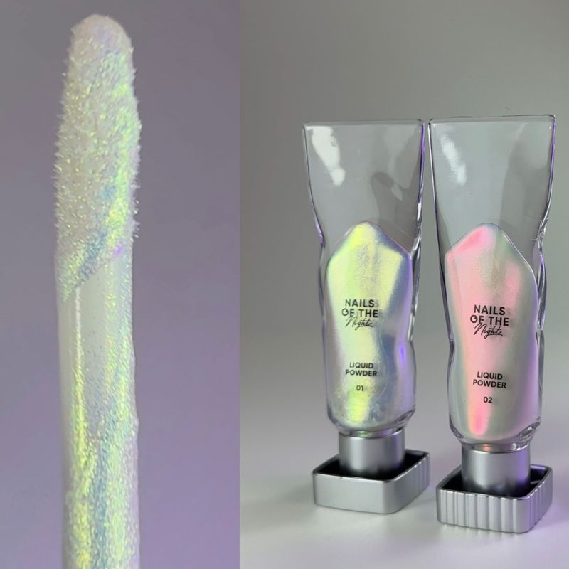 Nails Of The Night Рідка втирка для нігтів Liquid powder 01, 5 г