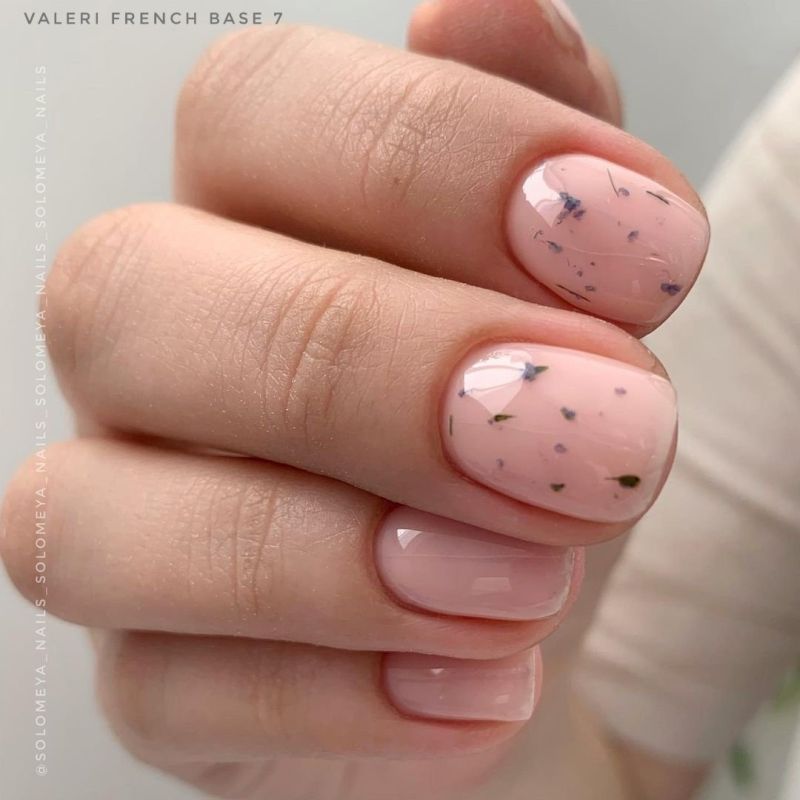 Valeri Nail base French Base 007 (creamy pink, enamel), 6 ml