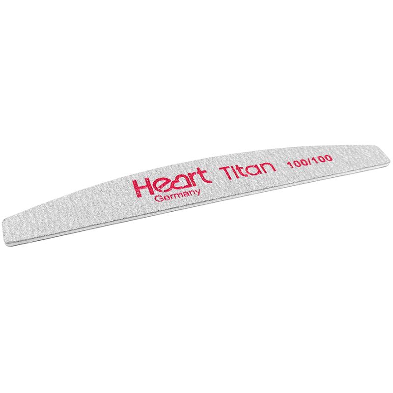 HEART Пилка для ногтей Half TITAN 100/100