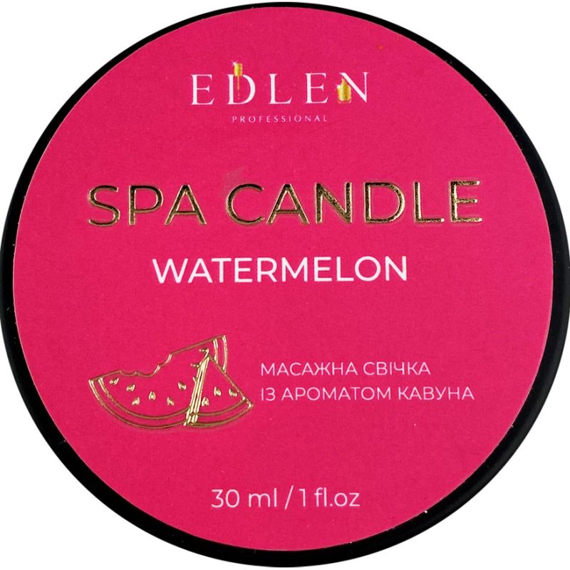 Edlen Massage candle Spa candle Edlen Watermelon, 30 ml