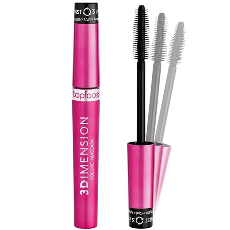 TopFace Mascara "3Dimension Volume Mascara", 8 ml