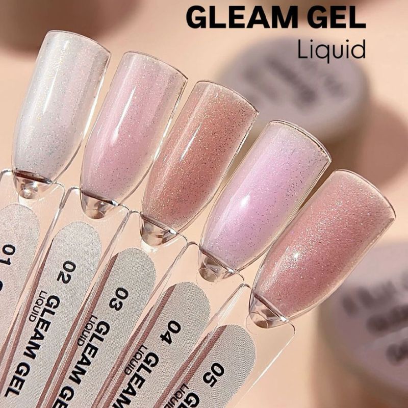 Lukum Гель для нігтів Liquid Gleam Gel 03, 15 мл