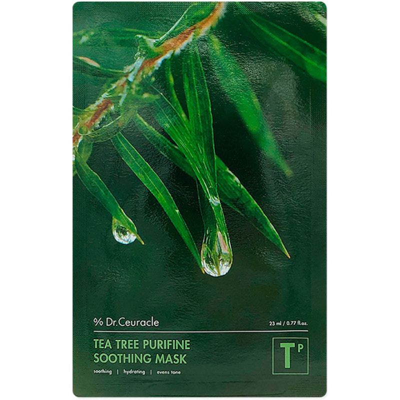 Dr.Ceuracle Soothing mask with tea tree extract Tea Tree Purifine Soothing Mask, 23 ml