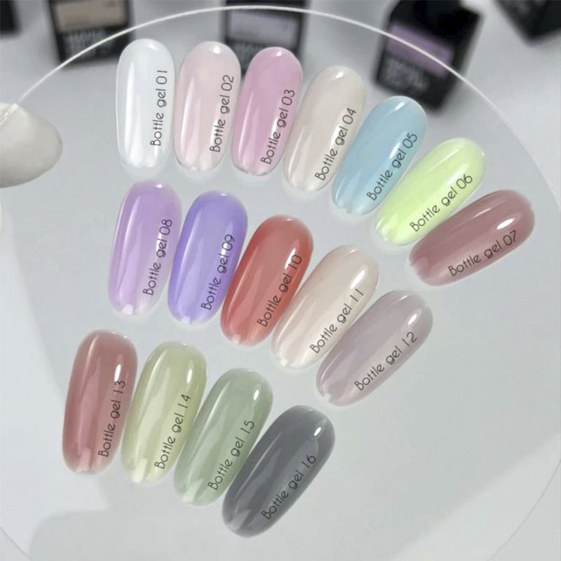 Nails Of The Day Bottle Gel (Clear), 10 ml