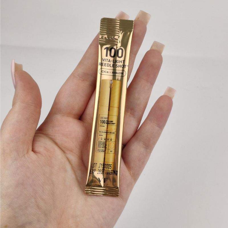 VT COSMETICS Сироватка для обличчя зі спікулами та вітаміном C Vita-Light Reedle Shot 100, 2 мл