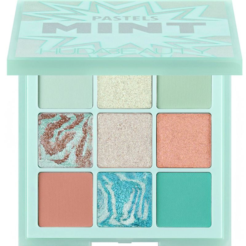 HUDA BEAUTY Pastel Obsessions Palette MINT Eyeshadow Palette 10 g