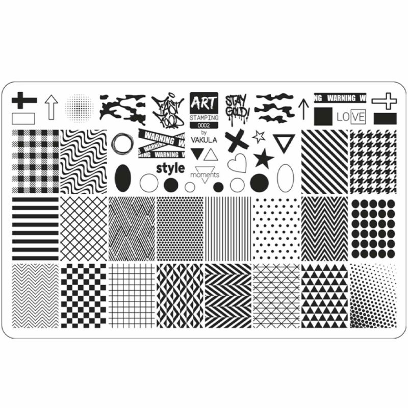 ArtStamping&Vakula Пластина для стемпинга 002
