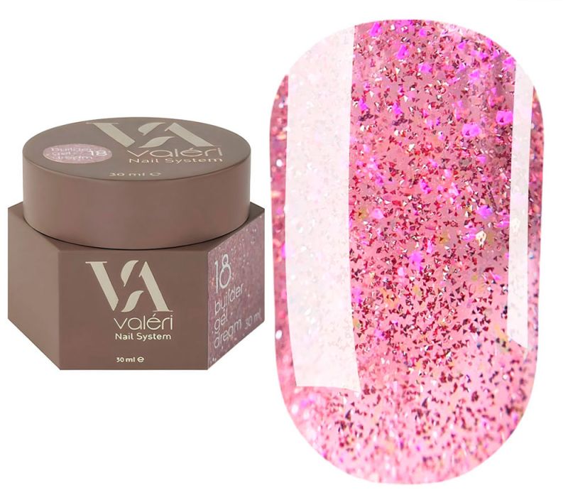 Valeri Гель для нігтів Builder Gel Dream, 30 ml №18