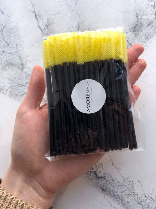 Silicone brush for hair, hair (50 pcs/pack)