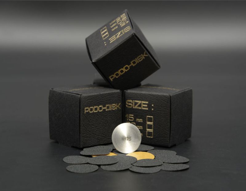 AS Replacement abrasive for Podo-Disck 25 mm, 100 grit, (50 pcs)