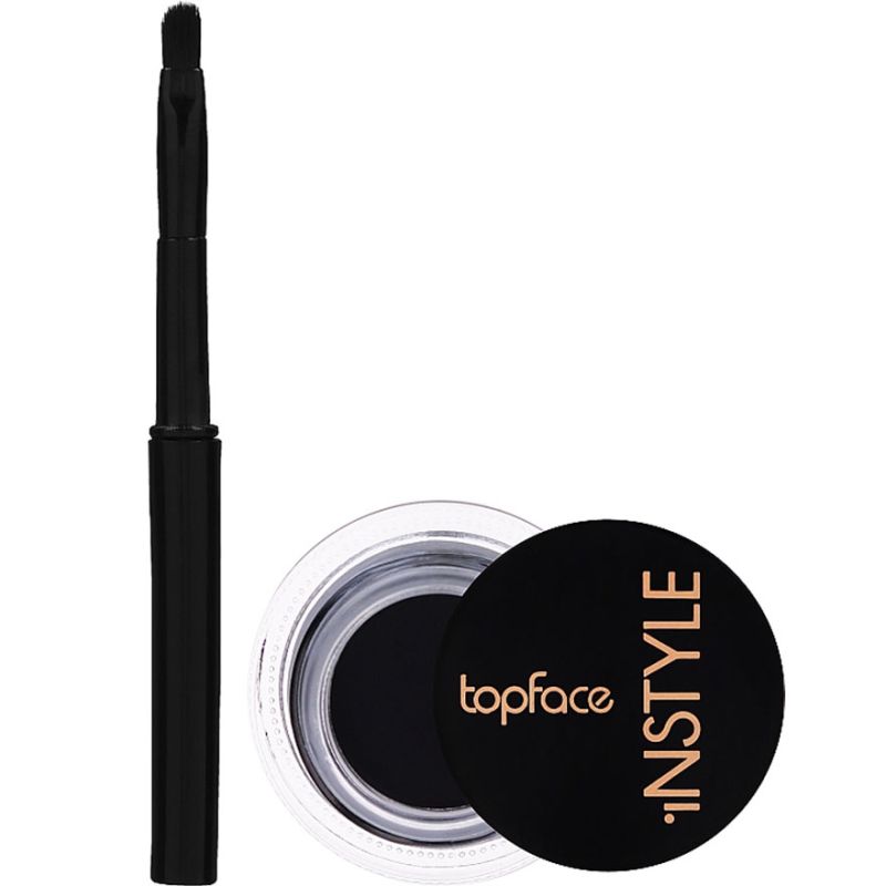 TopFace Підводка гелева "Instyle Gel Eyeliner" - 01, 4 г