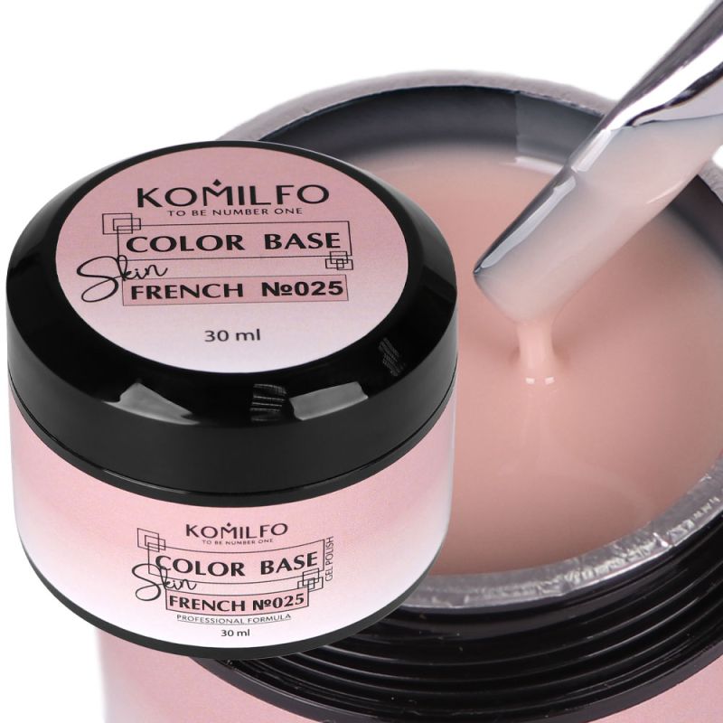 Komilfo Color French Base "Skin" 025, 30 мл
