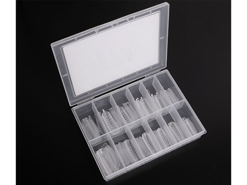 Komilfo Top Nail Forms, Multishape - Top Nail Forms, Universal, 120 Pieces
