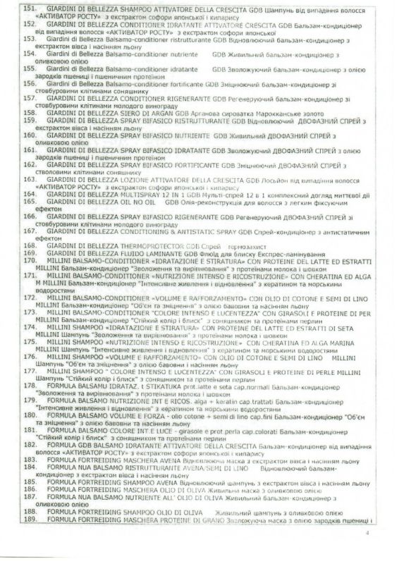 Hygienic certificate ING PROFESSIONAL