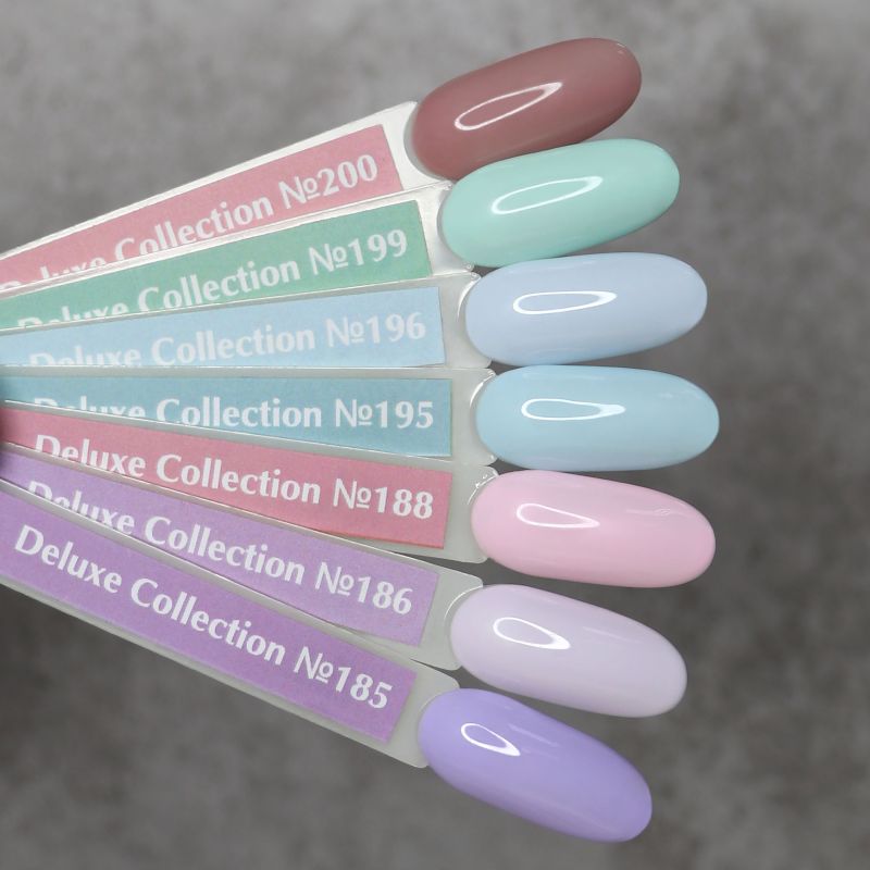 Gel varnish Komilfo DeLuxe Termo C003 (light brown, when heated - bright light green), 8 ml