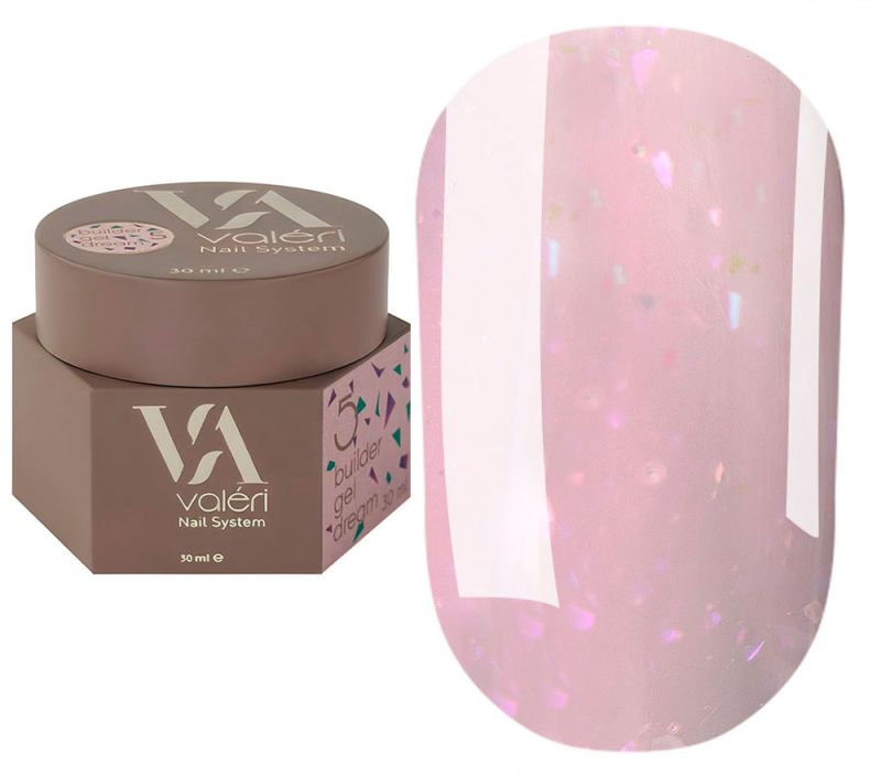 Valeri Гель для ногтей Builder Gel Dream №05, 30 мл