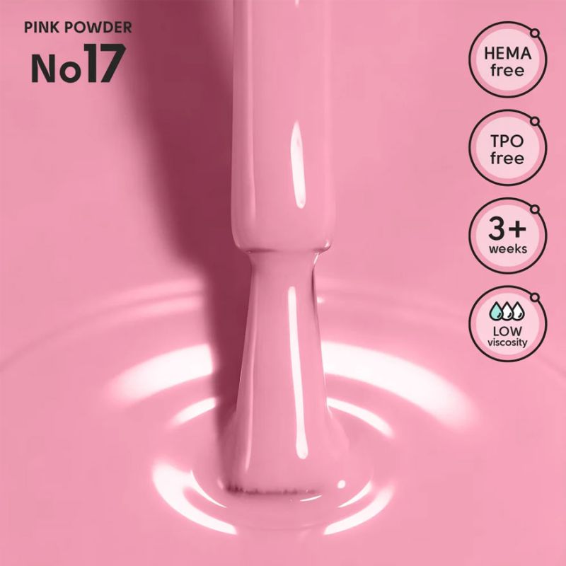 Shelly Гель-лак Pink Powder 17, 12 мл